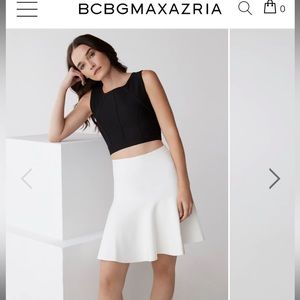 BCBG Ingrid A Line Skirt